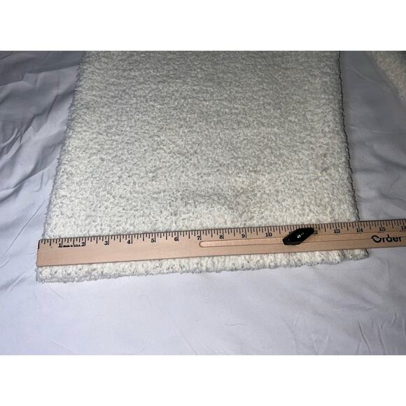 Skims Cozy Knit Boucle Pants Plus Size 4X/5X Bone High Rise Teddy Loungewear - Picture 6 of 16